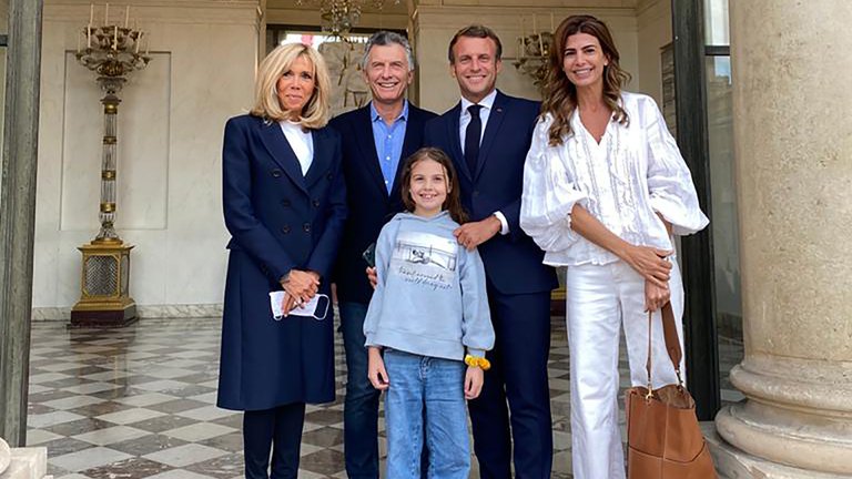 Mauricio Macri se reunió con Emmanuel Macron y analizaron el impacto del coronavirus