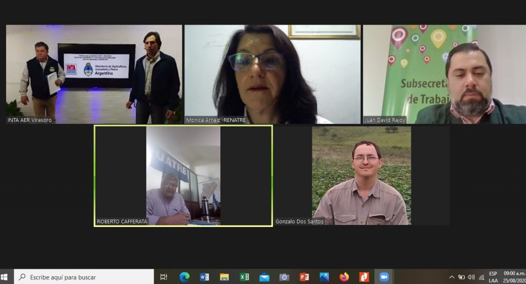 El RENATRE finalizó una capacitación virtual sobre arándanos con 5.500 participantes