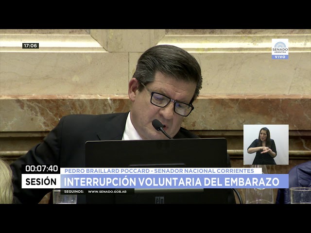 Dos de tres senadores correntinos votan contra el aborto