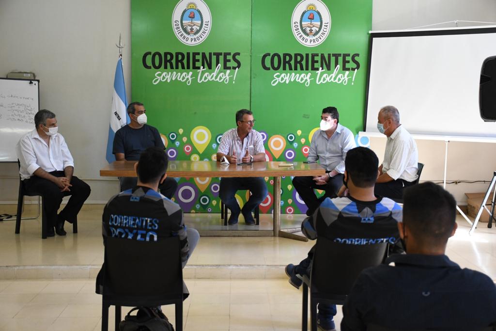 Terrile exhortó a dirigentes del deporte al “cumplimiento estricto de protocolos”