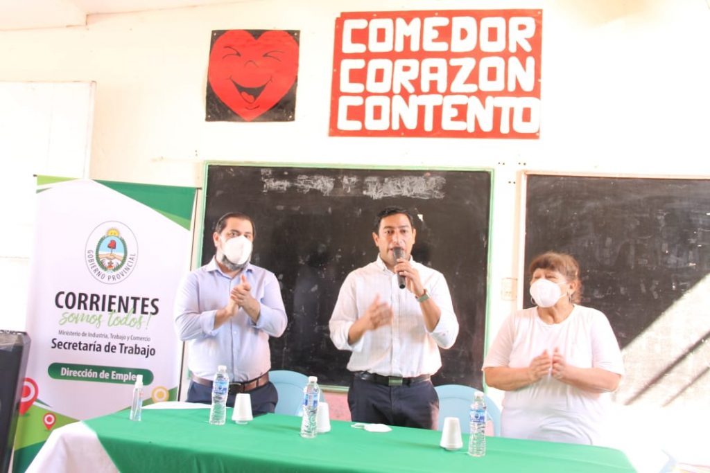 Se realizó este viernes el lanzamiento del Programa «Oficios en tu Comedor 2021»