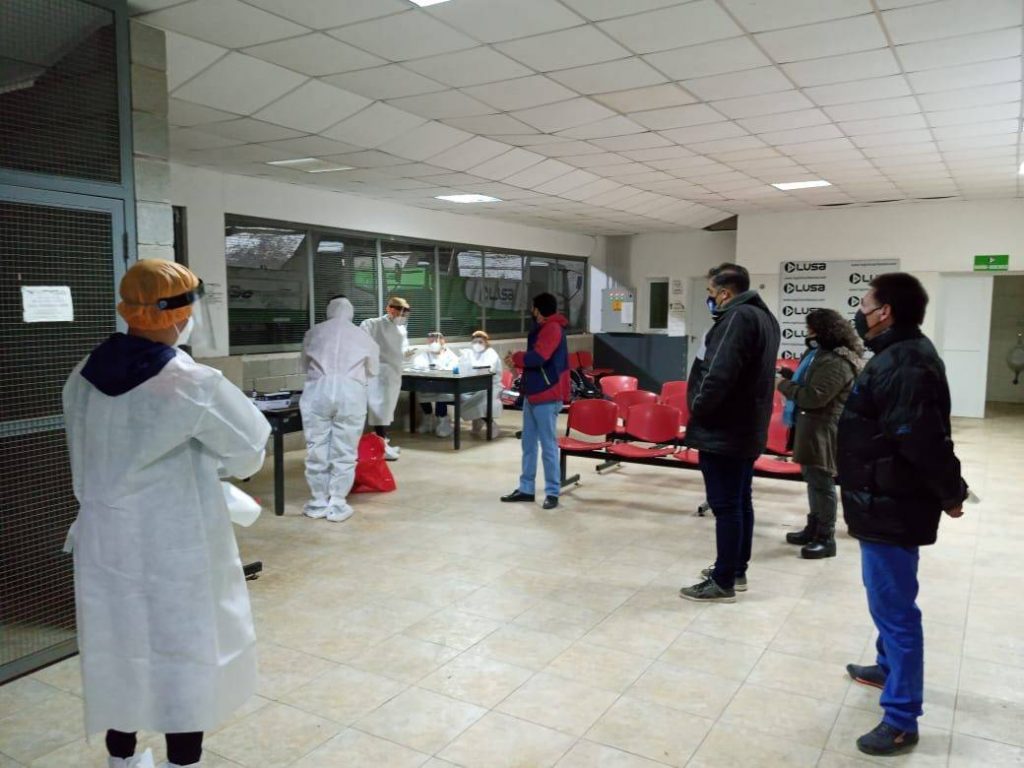 Detectaron más de 50 casos de coronavirus en LUSA