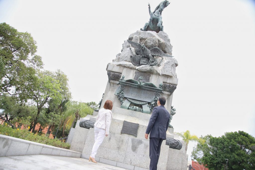 Valdés recibió la visita de la presidenta del PRO a nivel nacional