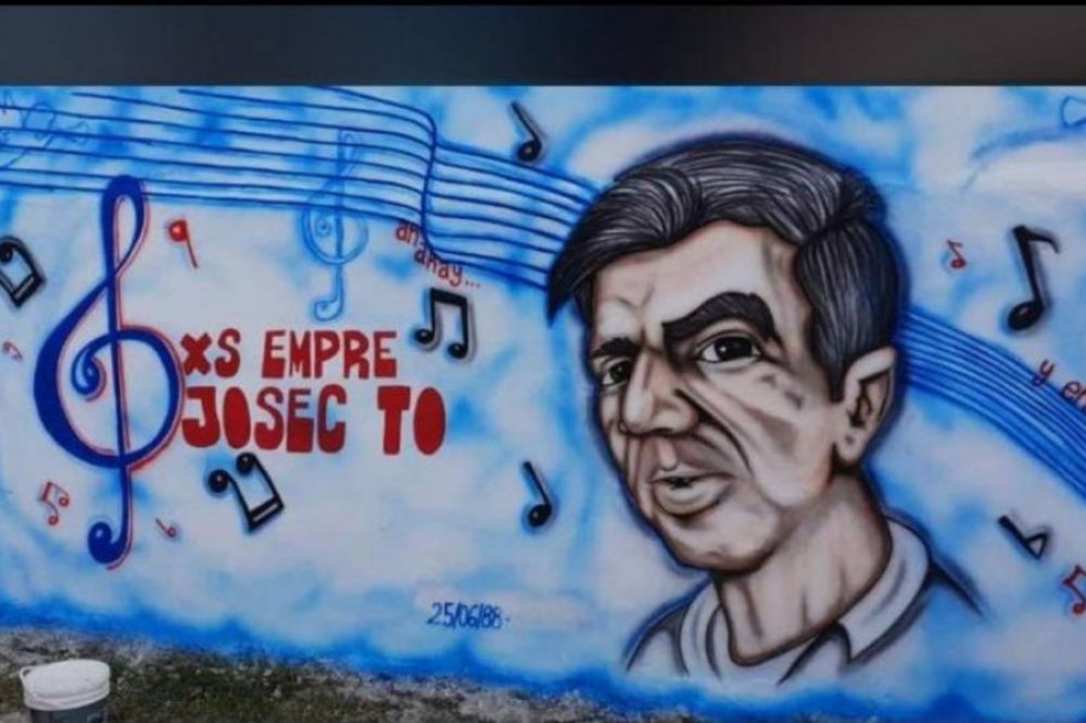 Pintaron un mural para recordar a “Josecito”, un popular personaje