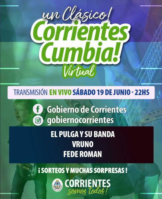 En Corrientes Cumbia, se adelanta el Día del Padre