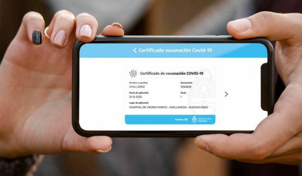 Ya se encuentra disponible el certificado de vacunación digital: cómo gestionarlo