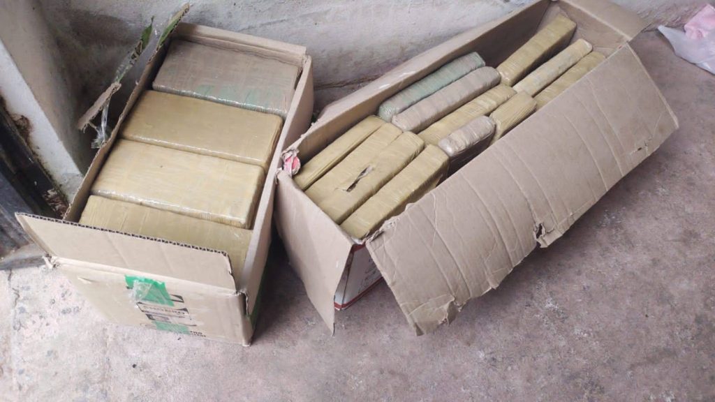 Incautan 50 kilos de marihuana en el barrio Popular